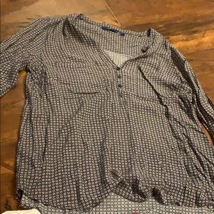 Tom tailor 42 women’s blouse geometric